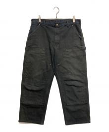 CarHartt（カーハート）の古着「ダブルニーペインターパンツ」｜ブラック