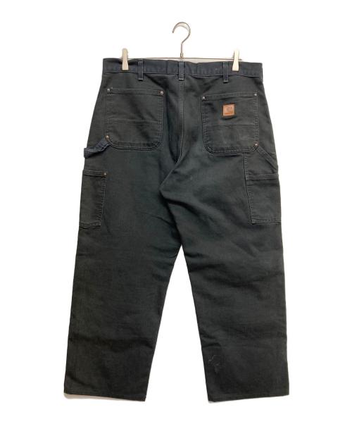 CarHartt（カーハート）CarHartt (カーハート) ダブルニーペインターパンツ ブラック サイズ:36×32の古着・服飾アイテム