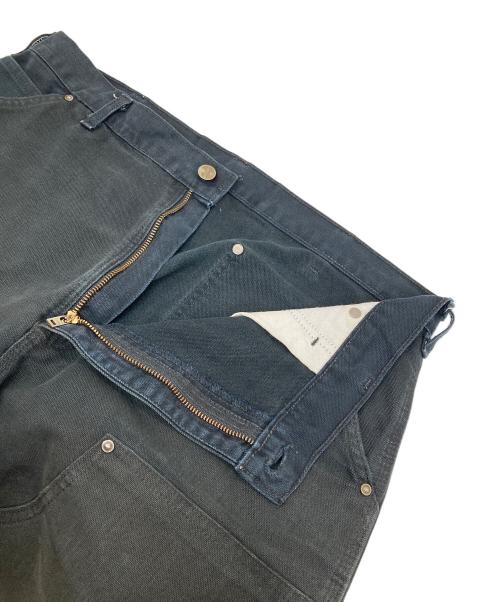CarHartt（カーハート）CarHartt (カーハート) ダブルニーペインターパンツ ブラック サイズ:36×32の古着・服飾アイテム