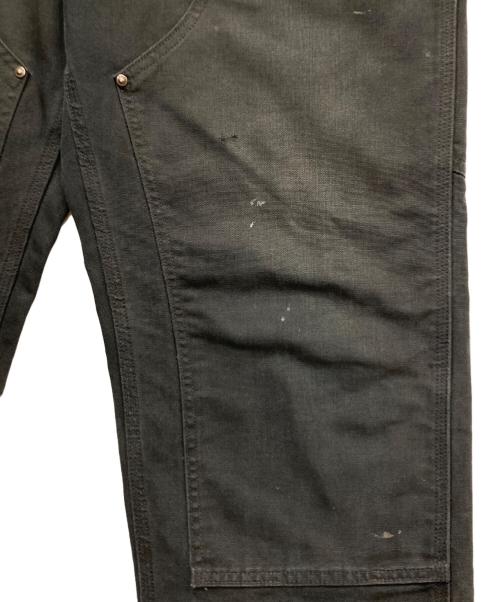 CarHartt（カーハート）CarHartt (カーハート) ダブルニーペインターパンツ ブラック サイズ:36×32の古着・服飾アイテム
