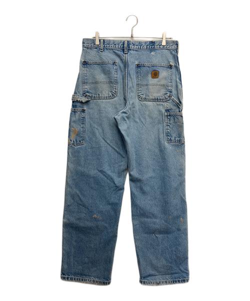 CarHartt（カーハート）CarHartt (カーハート) 〔OLD〕ダブルニーペインターデニムパンツ ブルー サイズ:W34の古着・服飾アイテム