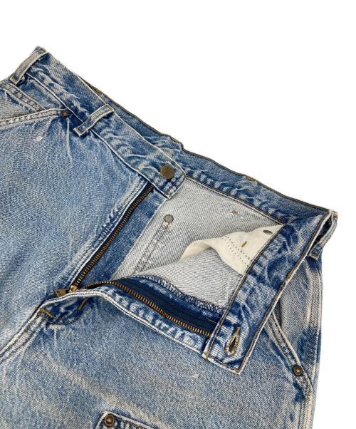CarHartt（カーハート）CarHartt (カーハート) 〔OLD〕ダブルニーペインターデニムパンツ ブルー サイズ:W34の古着・服飾アイテム