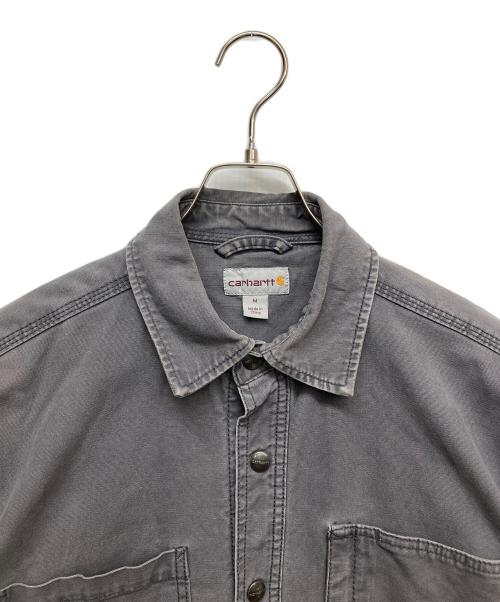 CarHartt（カーハート）CarHartt (カーハート) ワークシャツジャケット グレー サイズ:Mの古着・服飾アイテム