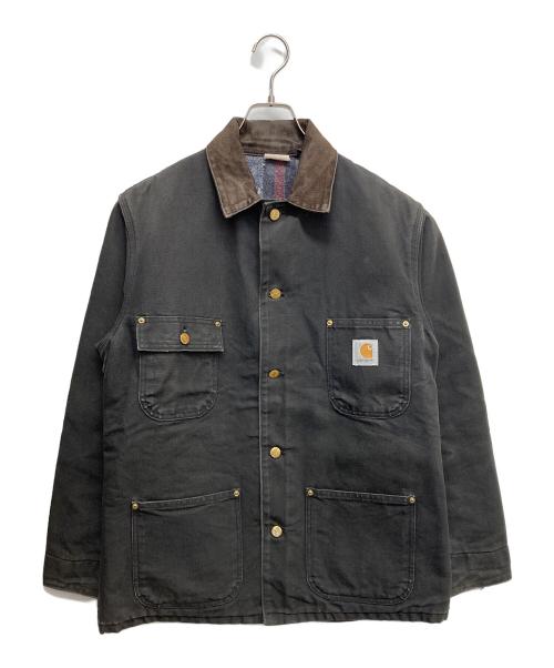 CarHartt（カーハート）CarHartt (カーハート) ブランケットミシガンチョアコート ブラック サイズ:印字薄れの古着・服飾アイテム