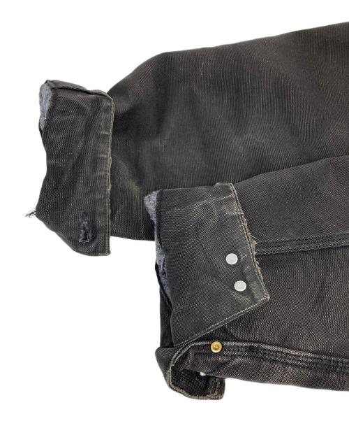 CarHartt（カーハート）CarHartt (カーハート) ブランケットミシガンチョアコート ブラック サイズ:印字薄れの古着・服飾アイテム