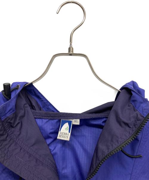 SIERRA DESIGNS（シエラデザインズ）SIERRA DESIGNS (シエラデザインズ) アノラックパーカー パープル サイズ:ＸＬの古着・服飾アイテム