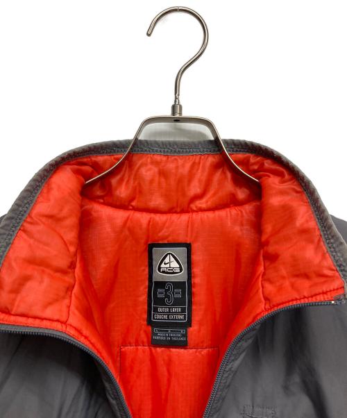 NIKE ACG（ナイキエーシージー）NIKE ACG (ナイキエーシージー) パフジャケット グレー サイズ:Ｌの古着・服飾アイテム
