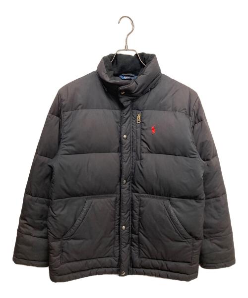 POLO RALPH LAUREN（ポロ・ラルフローレン）POLO RALPH LAUREN (ポロ・ラルフローレン) ダウンジャケット ブラック サイズ:170の古着・服飾アイテム