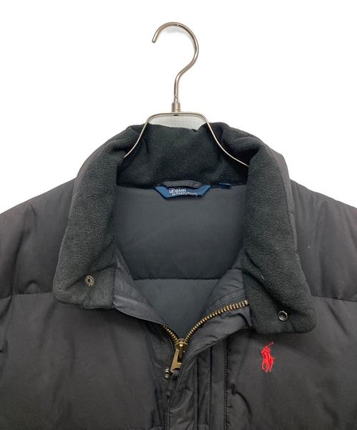 POLO RALPH LAUREN（ポロ・ラルフローレン）POLO RALPH LAUREN (ポロ・ラルフローレン) ダウンジャケット ブラック サイズ:170の古着・服飾アイテム