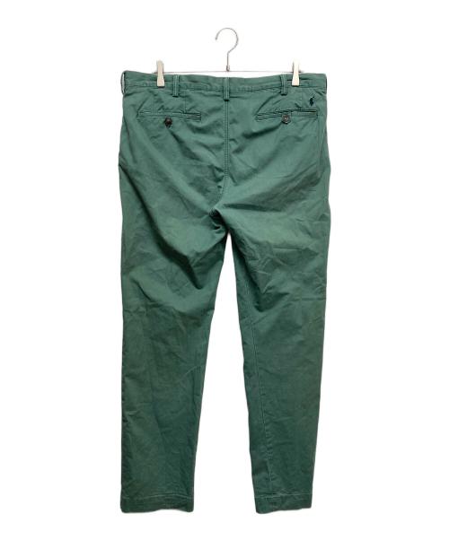 POLO RALPH LAUREN（ポロ・ラルフローレン）POLO RALPH LAUREN (ポロ・ラルフローレン) テーパードチノパン グリーン サイズ:W36×L34の古着・服飾アイテム