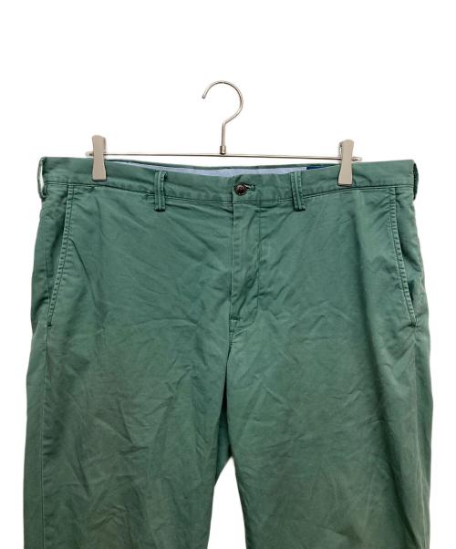 POLO RALPH LAUREN（ポロ・ラルフローレン）POLO RALPH LAUREN (ポロ・ラルフローレン) テーパードチノパン グリーン サイズ:W36×L34の古着・服飾アイテム