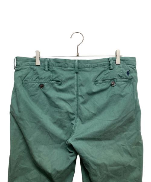 POLO RALPH LAUREN（ポロ・ラルフローレン）POLO RALPH LAUREN (ポロ・ラルフローレン) テーパードチノパン グリーン サイズ:W36×L34の古着・服飾アイテム