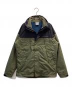 Columbiaコロンビア）の古着「Fleece Interchange Jacket」｜グリーン