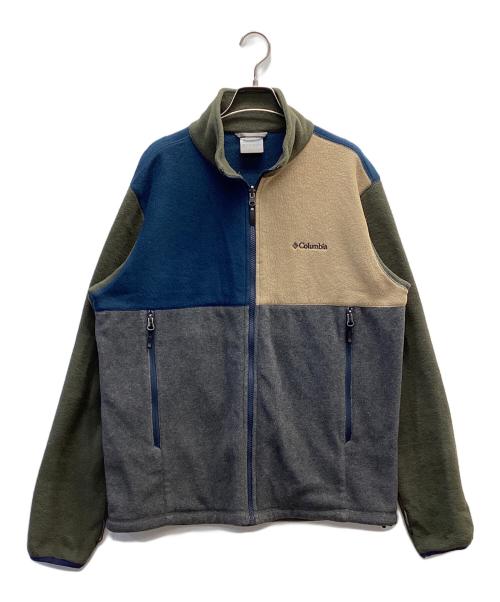 Columbia（コロンビア）Columbia (コロンビア) Fleece Interchange Jacket グリーン サイズ:Lの古着・服飾アイテム