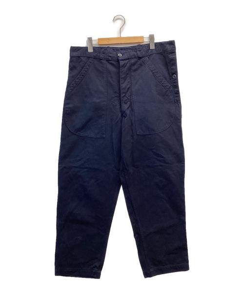 古着（フルギ）古着 (フルギ) スイス軍 ワークパンツ ネイビー サイズ:-の古着・服飾アイテム