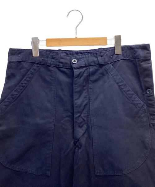 古着（フルギ）古着 (フルギ) スイス軍 ワークパンツ ネイビー サイズ:-の古着・服飾アイテム