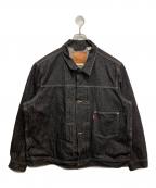 LEVI'S PReMIUMリーバイス プレミアム）の古着「PREMIUM BLACK TYPE I TRUCKER JACKET」｜インディゴ