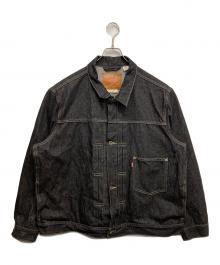 LEVI'S PReMIUM（リーバイス プレミアム）の古着「PREMIUM BLACK TYPE I TRUCKER JACKET」｜インディゴ