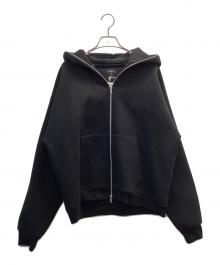 BEAMS（ビームス）の古着「Full Face Zip Hoodie」｜ブラック