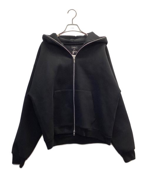 BEAMS（ビームス）BEAMS (ビームス) Full Face Zip Hoodie ブラック サイズ:Mの古着・服飾アイテム