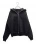 BEAMS（ビームス）の古着「Full Face Zip Hoodie」｜ブラック