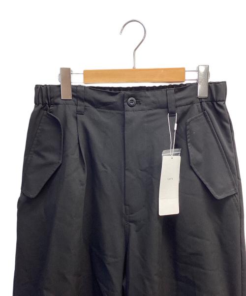 Lui's（ルイス）Lui's (ルイス) パラシュートスラックス ブラック サイズ:S 未使用品の古着・服飾アイテム