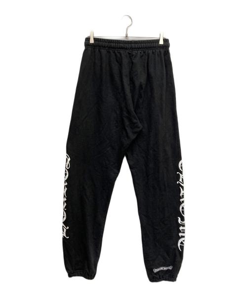 CHROME HEARTS（クロムハーツ）CHROME HEARTS (クロムハーツ) CHプラスサイドロゴスウェットパンツ ホワイト×ブラック サイズ:Lの古着・服飾アイテム
