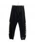 CHROME HEARTS (クロムハーツ) CHプラスサイドロゴスウェットパンツ ホワイト×ブラック サイズ:L：100000円