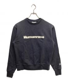 adidas×humanrace（アディダス×ヒューマンレース）の古着「Basics Crew Sweater」｜グレー