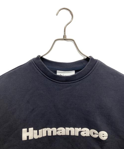 adidas（アディダス）adidas (アディダス) Humanrace (ヒューマンレース) Basics Crew Sweater グレー サイズ:Sの古着・服飾アイテム