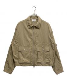 maison kitsune（メゾンキツネ）の古着「ZIPPED JACKET」｜ベージュ
