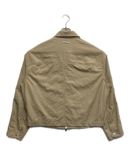maison kitsune（メゾンキツネ）MAISON KITSUNE (メゾンキツネ) ZIPPED JACKET ベージュ サイズ:S 未使用品の古着・服飾アイテム