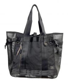 PORTER（ポーター）の古着「HEAT TOTE BAG」｜ブラック