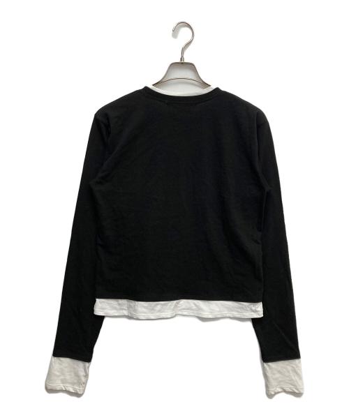 FRAMeWORK（フレームワーク）FRAMeWORK (フレームワーク) レイヤードライクTシャツ ブラック サイズ:無しの古着・服飾アイテム