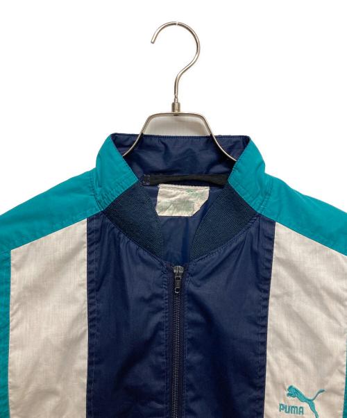 PUMA（プーマ）PUMA (プーマ) 90’Sナイロンジャケット ネイビー サイズ:Lの古着・服飾アイテム