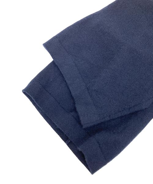 AURALEE（オーラリー）AURALEE (オーラリー) CASHMERE HARD TWIST KNIT TEE ネイビー サイズ:5の古着・服飾アイテム