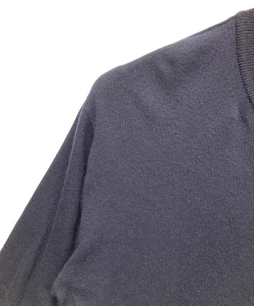 AURALEE（オーラリー）AURALEE (オーラリー) CASHMERE HARD TWIST KNIT TEE ネイビー サイズ:5の古着・服飾アイテム