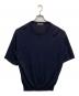 AURALEE（オーラリー）の古着「CASHMERE HARD TWIST KNIT TEE」｜ネイビー