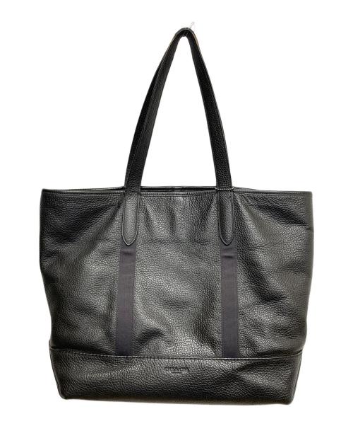 COACH（コーチ）COACH (コーチ) シボ革トートバッグ　トートバッグ　バッグ ブラックの古着・服飾アイテム
