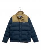 Patagoniaパタゴニア）の古着「BIVY DOWN JACKET」｜カーキ×ネイビー