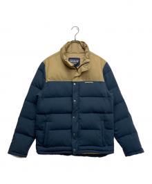 Patagonia（パタゴニア）の古着「BIVY DOWN JACKET」｜カーキ×ネイビー