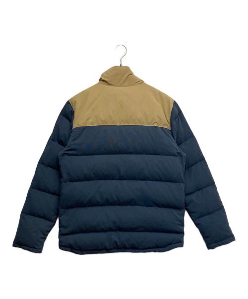 Patagonia（パタゴニア）Patagonia (パタゴニア) BIVY DOWN JACKET カーキ×ネイビー サイズ:Mの古着・服飾アイテム