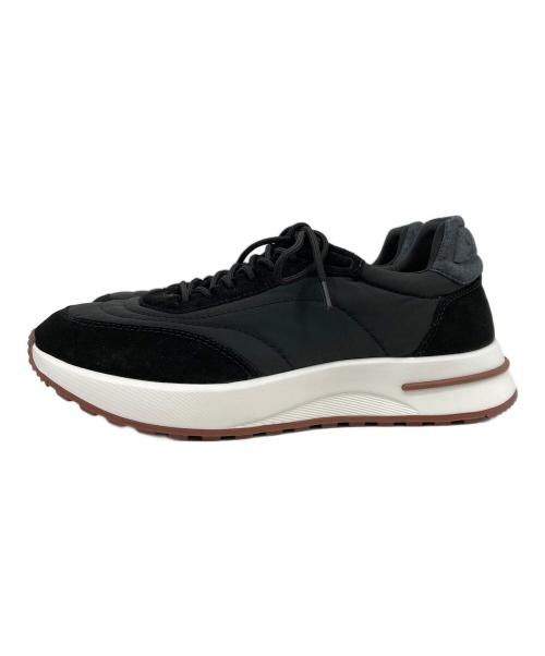 LORO PIANA（ロロピアーナ）LORO PIANA (ロロピアーナ) ウィークエンド・ウォーク・エボ・スニーカー ブラック サイズ:40の古着・服飾アイテム