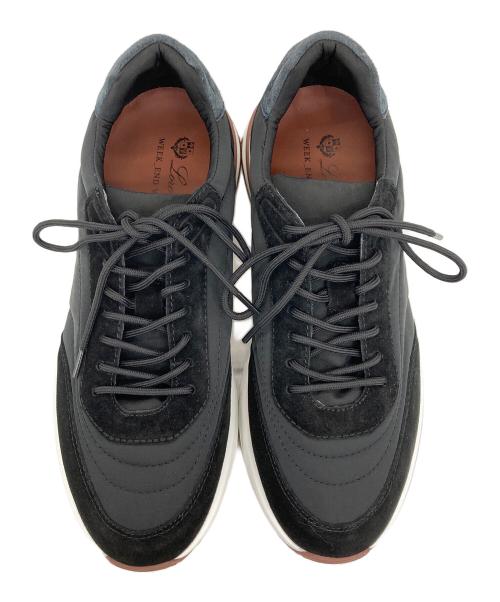LORO PIANA（ロロピアーナ）LORO PIANA (ロロピアーナ) ウィークエンド・ウォーク・エボ・スニーカー ブラック サイズ:40の古着・服飾アイテム