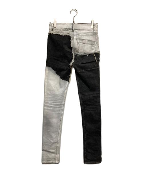 DRKSHDW（ダークシャドウ）DRKSHDW (ダークシャドウ) タイロンカットデニムパンツ ブラック サイズ:W28の古着・服飾アイテム