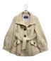 BURBERRY BLUE LABEL（バーバリー ブルー レーベル）の古着「アルパカPコート」｜ホワイト