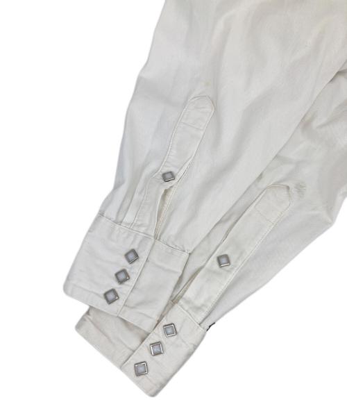 Rockmount Ranch Wear（ロックマウントランチウェア）Rockmount Ranch Wear (ロックマウントランチウェア) ウエスタンシャツ ホワイト サイズ:MEDIUMの古着・服飾アイテム