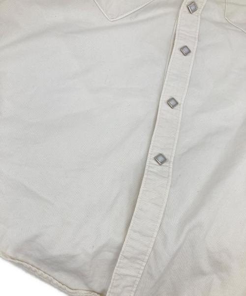 Rockmount Ranch Wear（ロックマウントランチウェア）Rockmount Ranch Wear (ロックマウントランチウェア) ウエスタンシャツ ホワイト サイズ:MEDIUMの古着・服飾アイテム