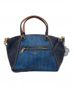 COACHコーチ）の古着「2WAYバッグ」｜ブルー