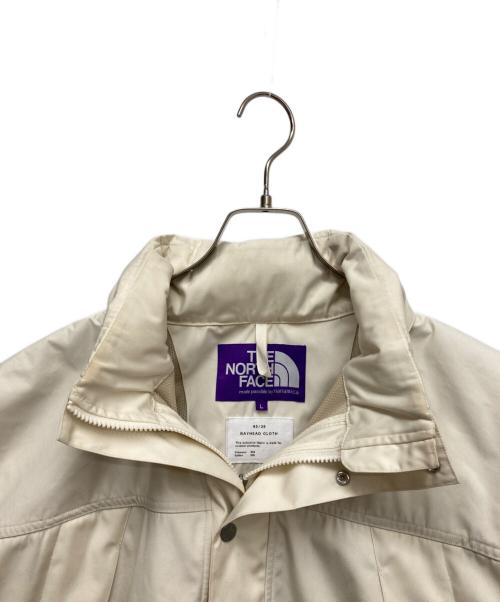 THE NORTHFACE PURPLELABEL（ザ・ノースフェイス パープルレーベル）THE NORTHFACE PURPLELABEL (ザ・ノースフェイス パープルレーベル) JOURNAL STANDARD (ジャーナルスタンダード) Bayhead Cloth マウンテンパーカー アイボリー サイズ:Lの古着・服飾アイテム